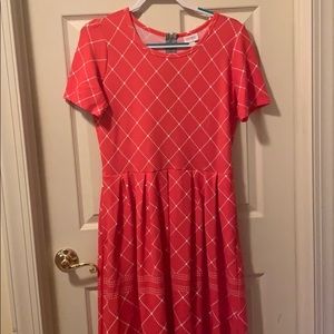 LuLaRoe XL Patterned Amelia